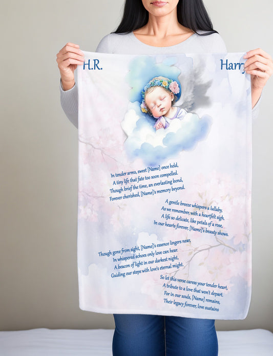 Memorial Blanket - Custom Printed